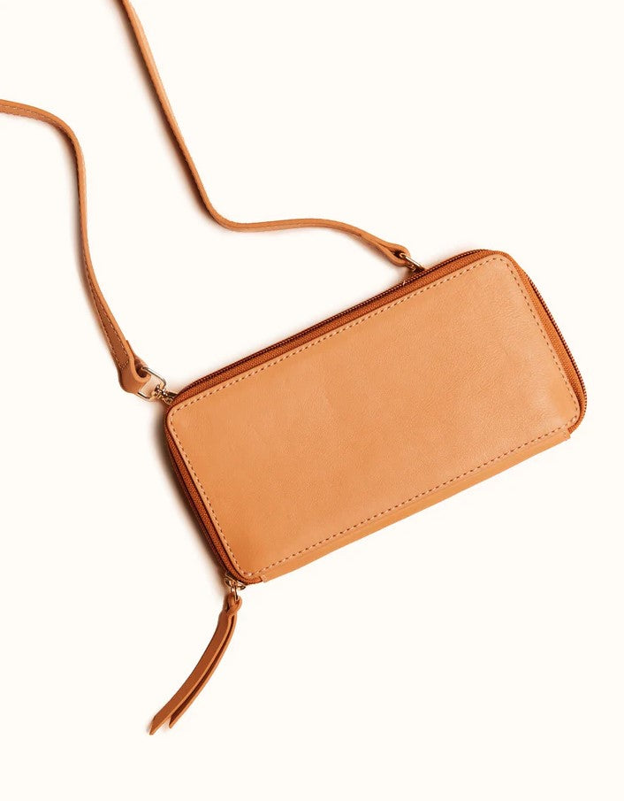 Able Amerie Continental Wallet Wallets in Cognac at Wrapsody