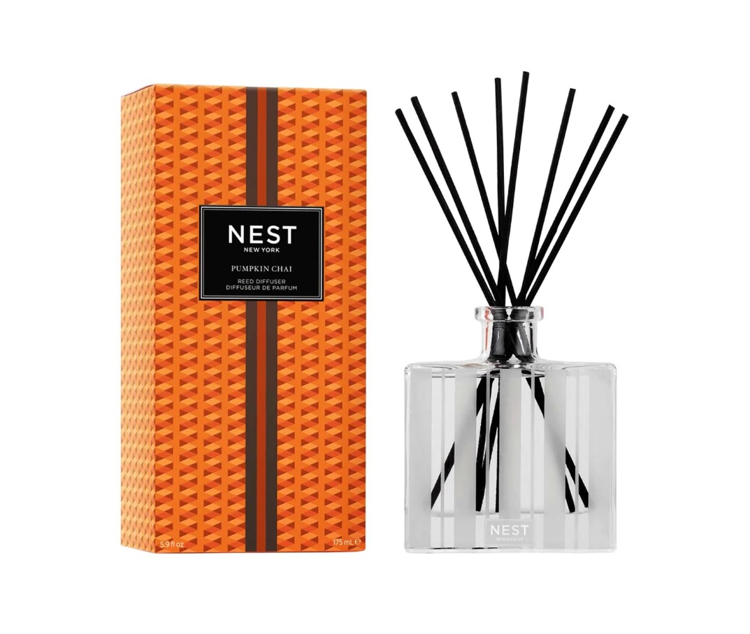 Nest Reed Diffuser 5.9oz Scents in Pumpkin Chai at Wrapsody