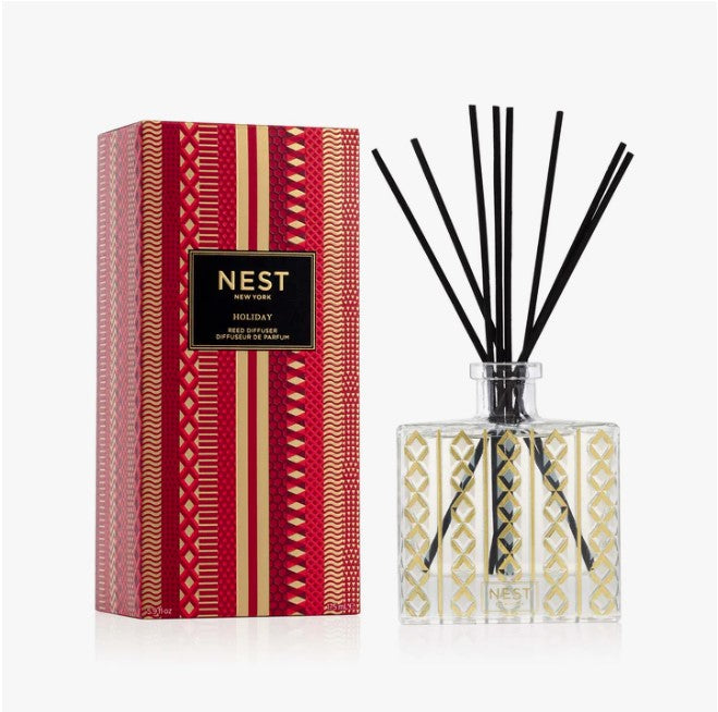 Nest Reed Diffuser 5.9oz Scents in Holiday at Wrapsody
