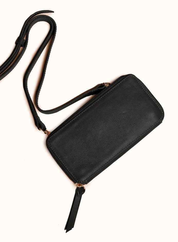 Able Amerie Continental Wallet Wallets in Black at Wrapsody