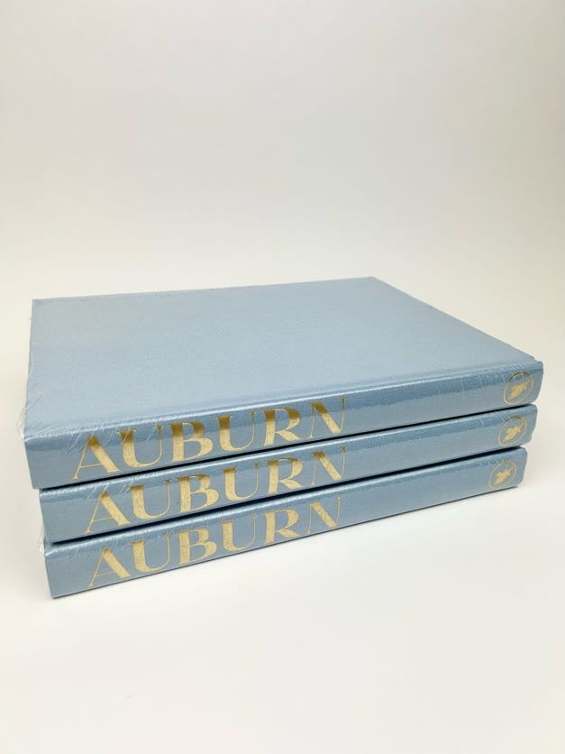The Blank Book Auburn Books in Steel Blue at Wrapsody