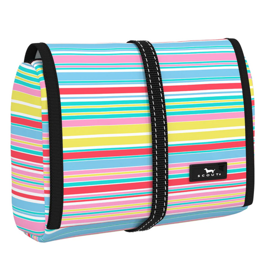 Scout Beauty Burrito Toiletry Bag Travel Accessories in Ripe Stripe at Wrapsody