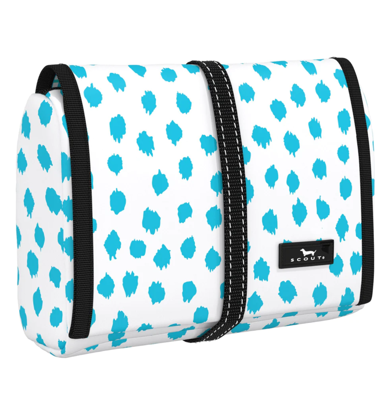 Scout Beauty Burrito Toiletry Bag Travel Accessories in Puddle Jumper at Wrapsody