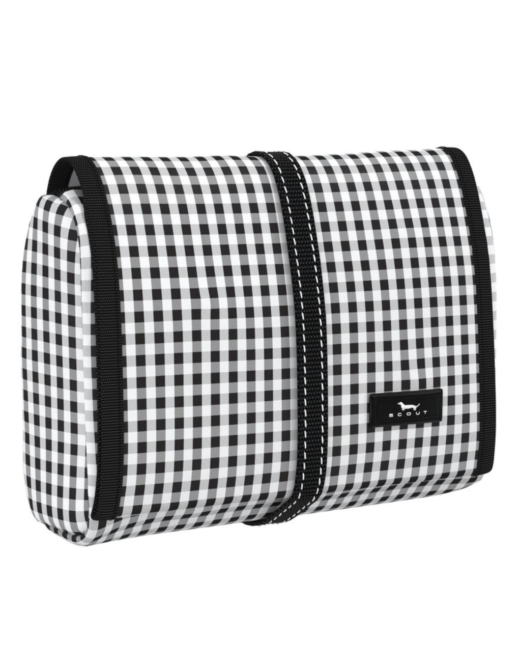 Scout Beauty Burrito Toiletry Bag Travel Accessories in David Checkam at Wrapsody