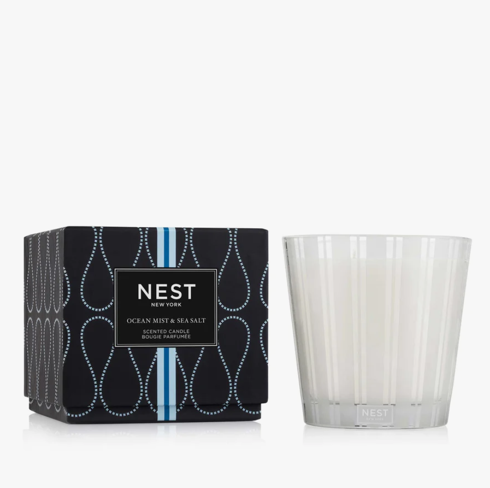 Nest 3-Wick Candle 21.1oz Candles in Oceanmist & Sea Salt at Wrapsody