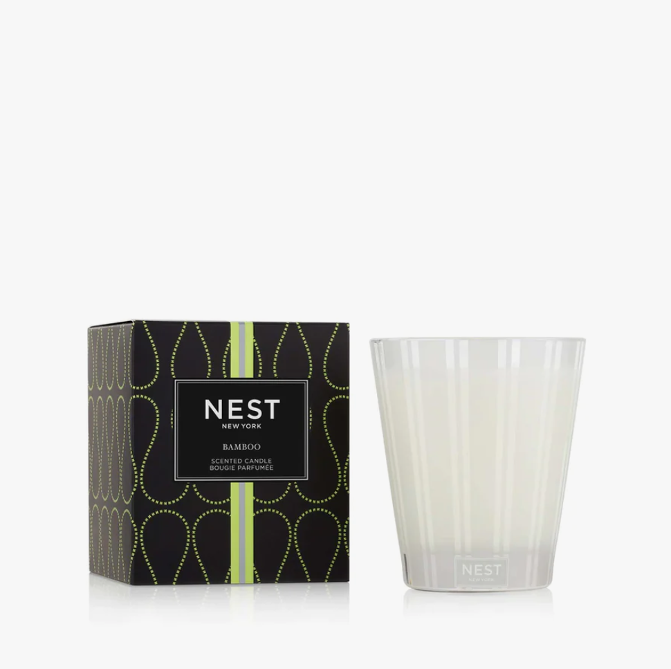 Nest Classic Candle 8.1oz Candles in Bamboo at Wrapsody