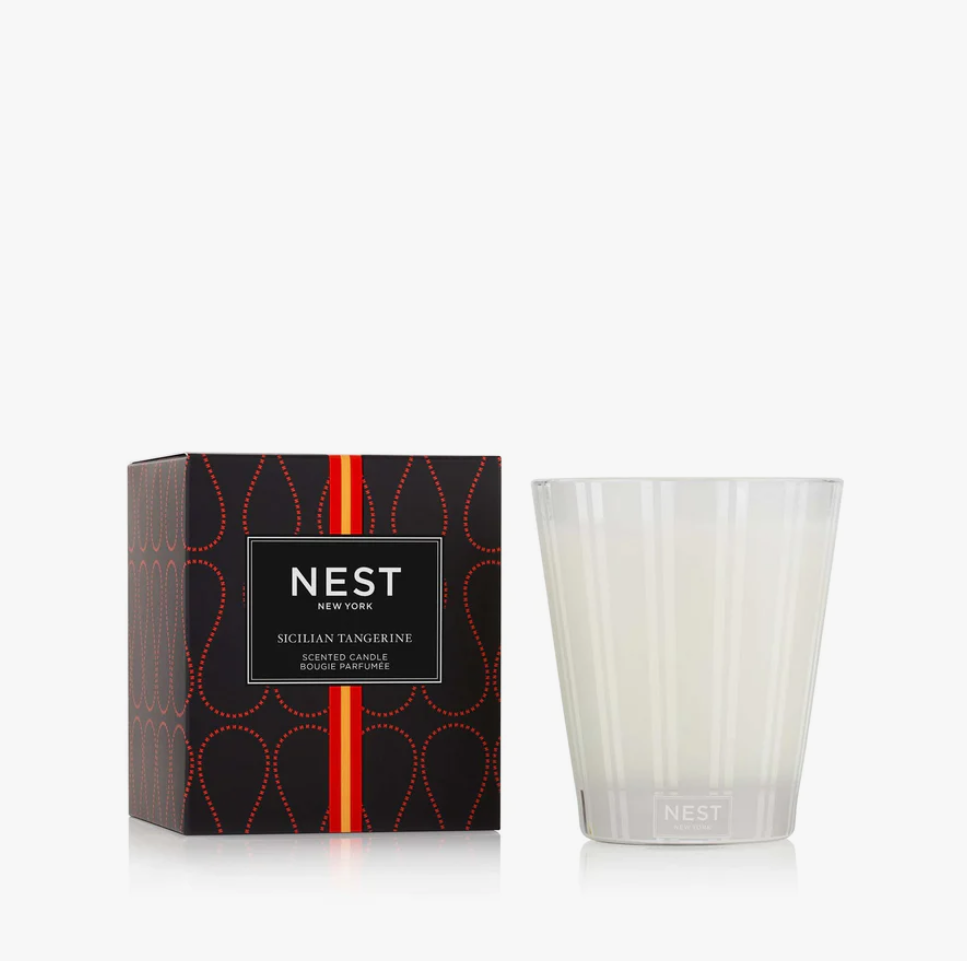 Nest Classic Candle 8.1oz Candles in Sicilian Tangerine at Wrapsody