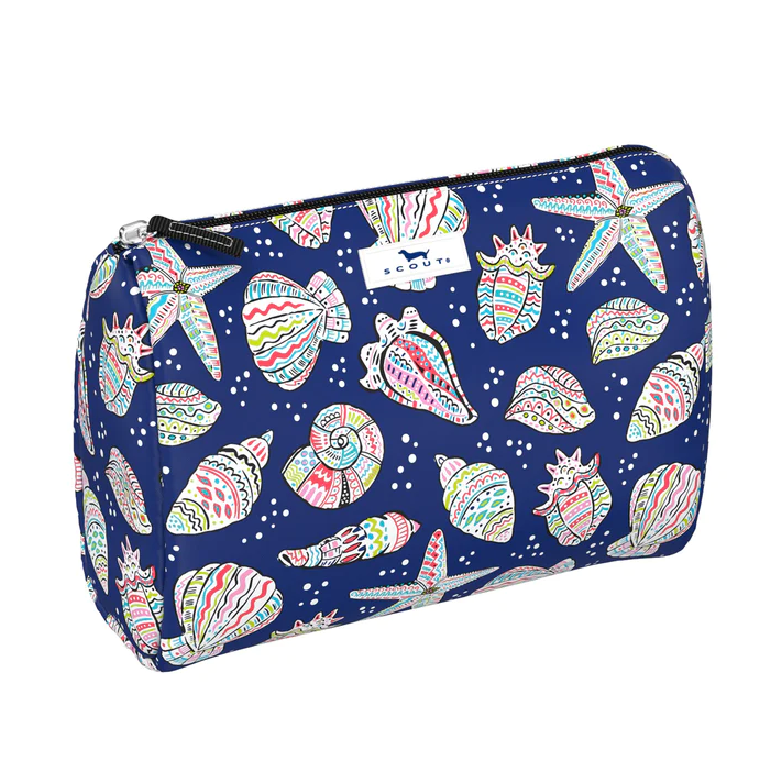 Scout Packin Heat Makeup Bag Travel Accessories in Shellebrity at Wrapsody