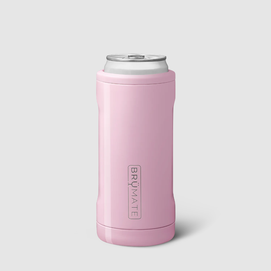 Blush Pink Brumate Hopsulator Bott'l 12 OZ Insulated Stainless