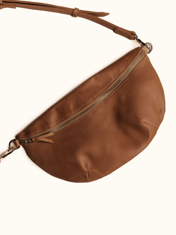 Able Berkley Belt Bag Handbags in Whiskey at Wrapsody