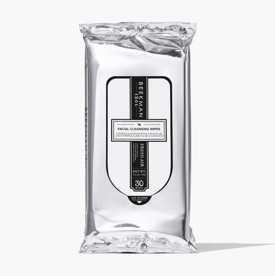 Beekman Facial Cleansing Wipes Bath & Body in Fresh Air at Wrapsody
