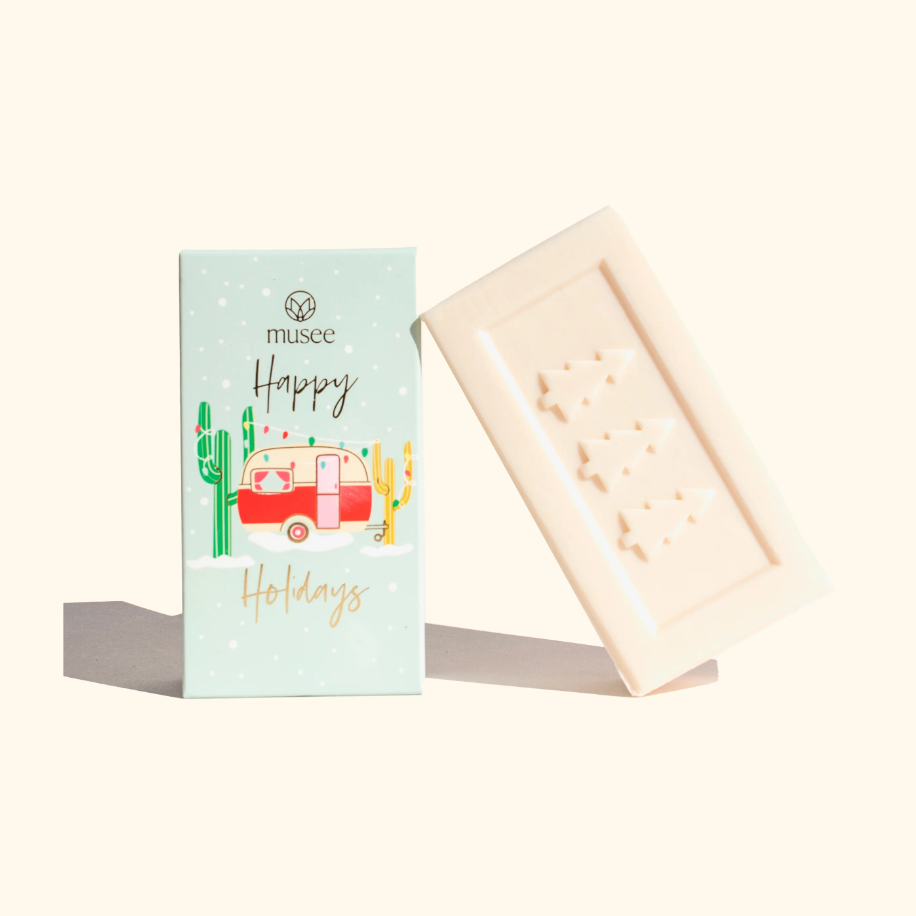 Musee Bar Soap Holiday Bath & Body in Happy Holidays at Wrapsody