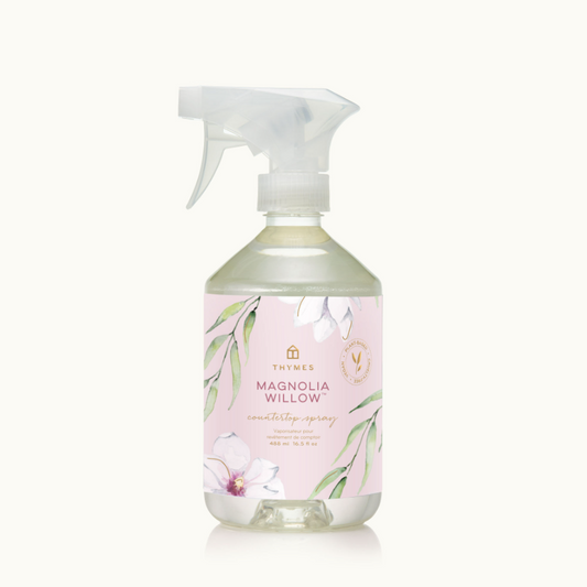 Thymes Counter Spray in multiple scents Home Care in Magnolia Willow at Wrapsody