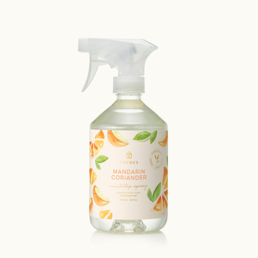 Thymes Counter Spray Home Care in Mandarin Corian at Wrapsody
