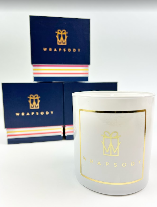 Wrapsody Candle 10oz Candles in  at Wrapsody