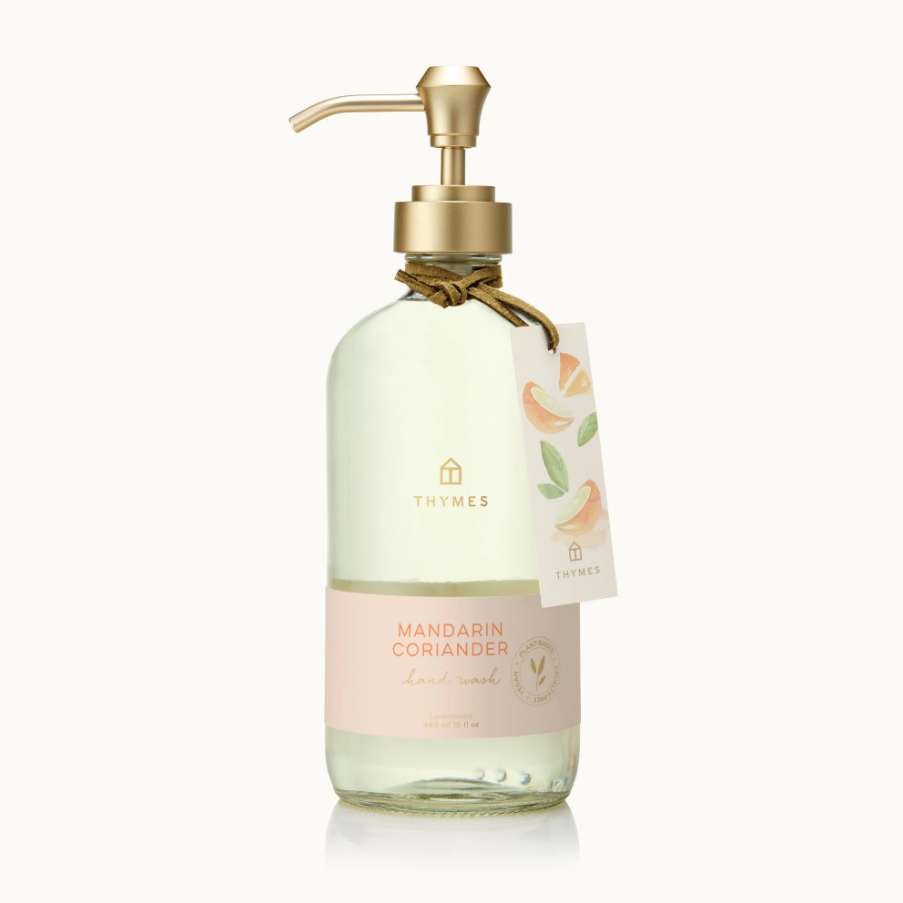 Thymes Large Hand Wash Home Care in Mandarin Corian at Wrapsody