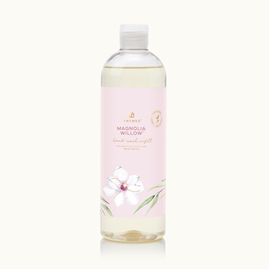 Thymes Hand Wash Refill Home Care in Magnolia Willow at Wrapsody