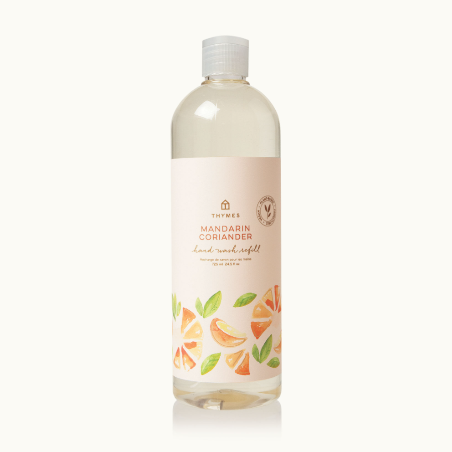 Thymes Hand Wash Refill Home Care in Mandarin Corian at Wrapsody