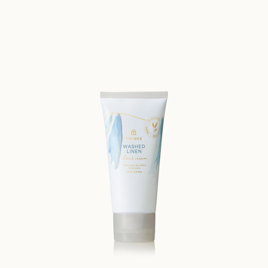 Thymes Hand Cream Bath & Body in Washed Linen at Wrapsody