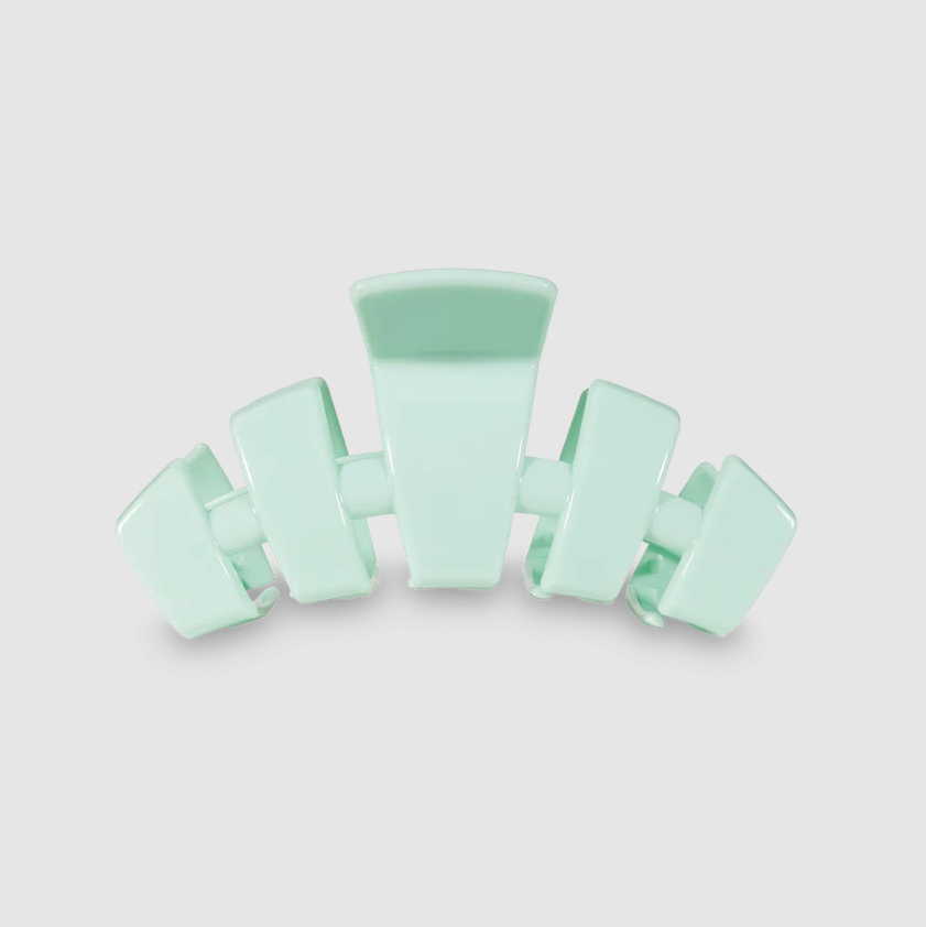 Teleties Medium Clip Hair Accessories in Mint to Be at Wrapsody