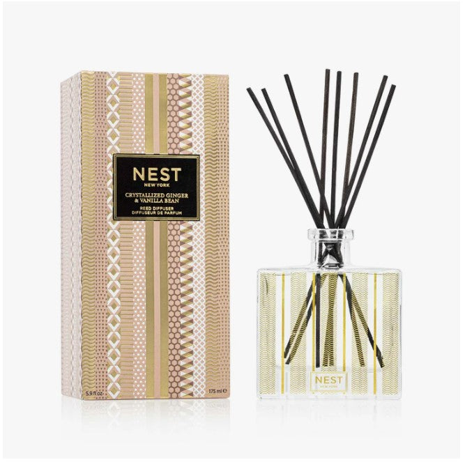 Nest Reed Diffuser 5.9oz Scents in Ginger & Vanilla Bean at Wrapsody