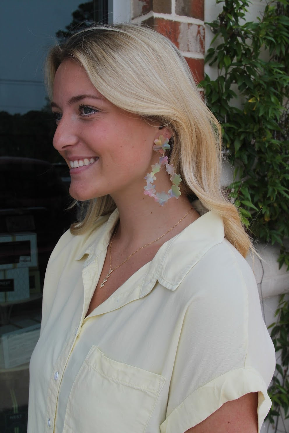 Bianca Earring Earrings in  at Wrapsody