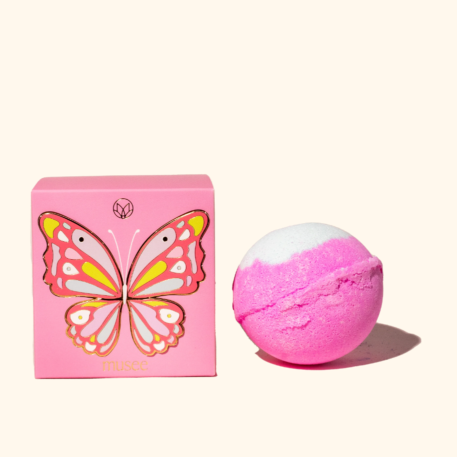 Musee Boxed Bath Balm Bath & Body in Butterfly at Wrapsody