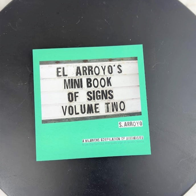 El Arroyo Mini Book of Signs Volume Two Books in Default Title at Wrapsody