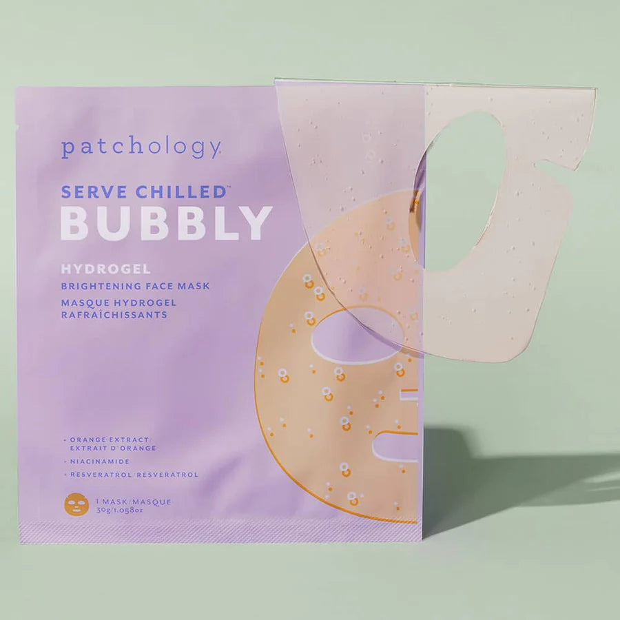 Sheet Mask Serve Chilled Bubbly Bath & Body in  at Wrapsody