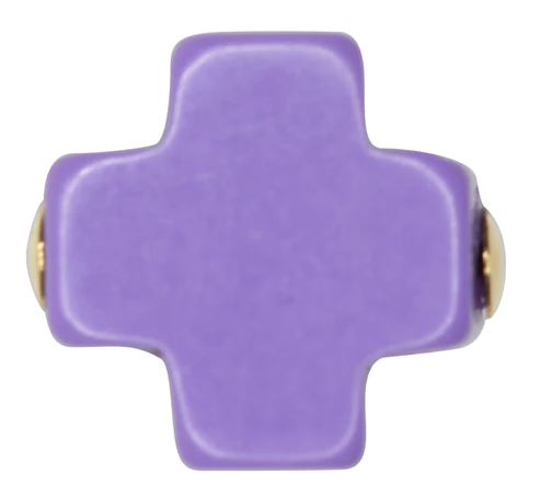 Enewton Signature Cross Bracelet 3mm (eGirl SIZE) Bracelets in Purple at Wrapsody
