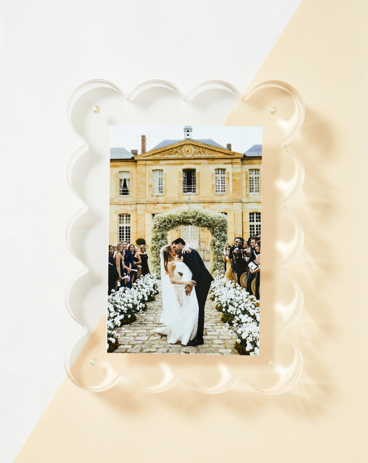 Clear Acrylic Frame Picture Frames in  at Wrapsody