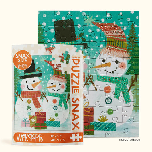 Puzzle Snax Size Gift Exchange Fun & Games in  at Wrapsody