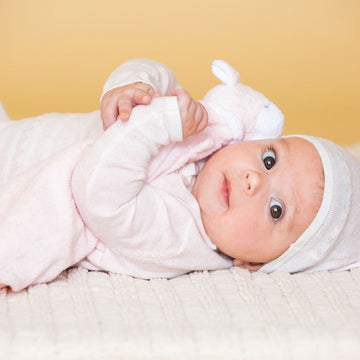 Blanket Animal Plush - LAMB PINK Baby in  at Wrapsody