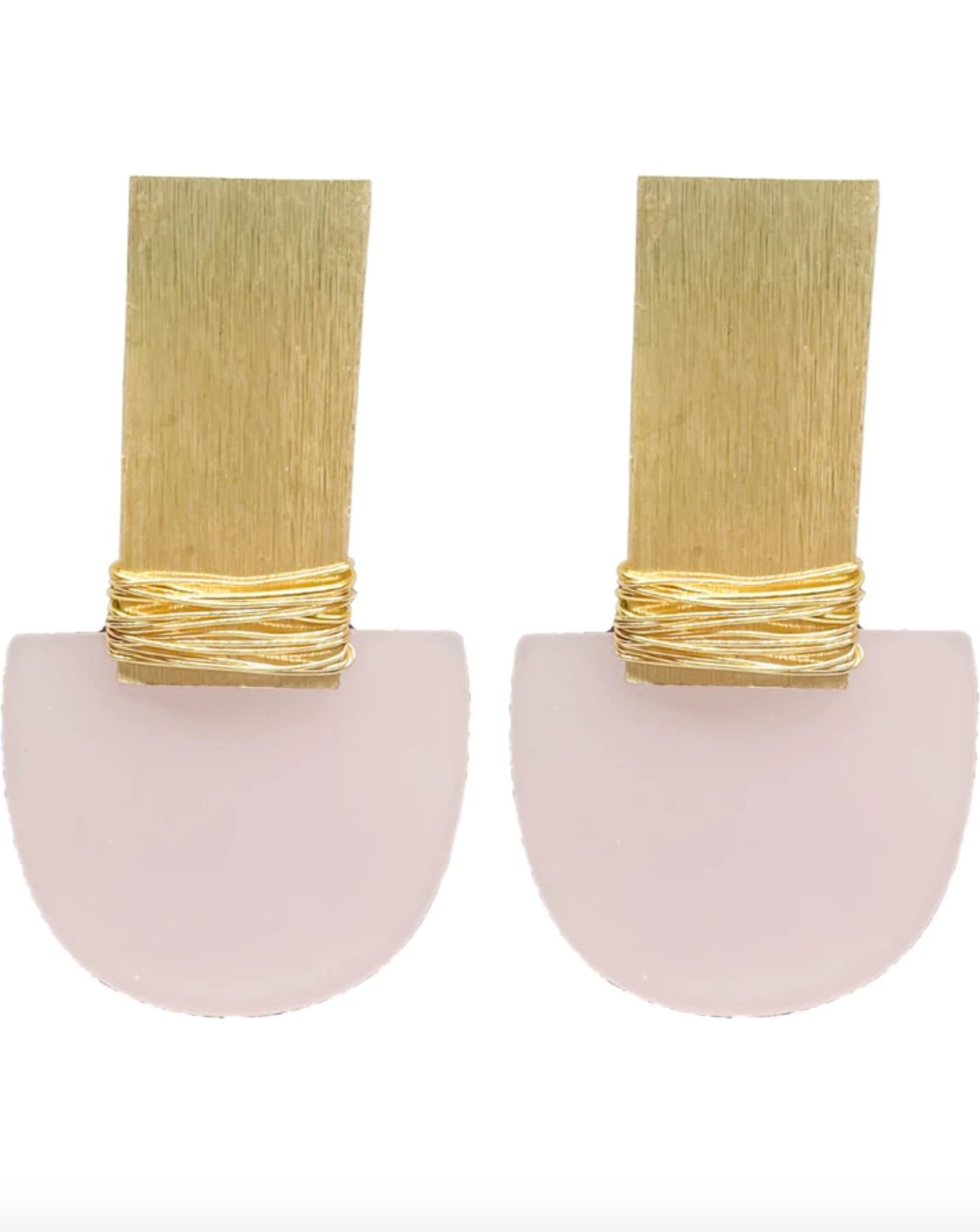 Quinn Earring Earrings in Pink at Wrapsody