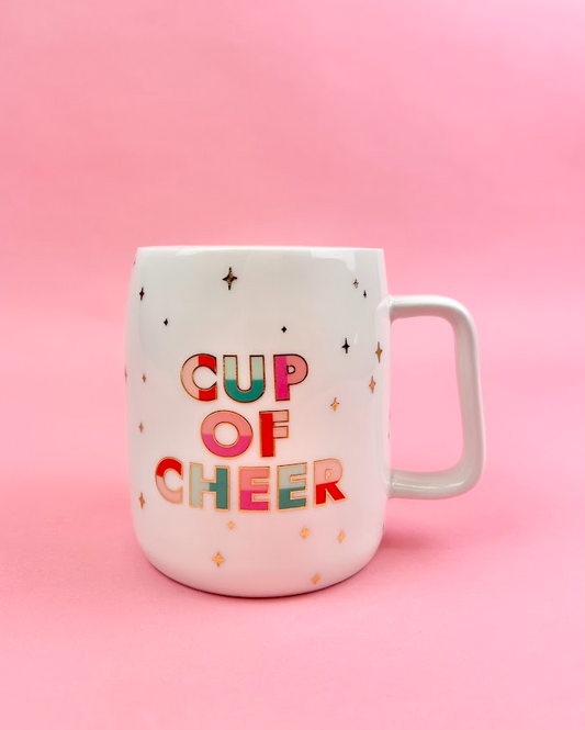 Cup of Cheer Mug Drinkware in  at Wrapsody
