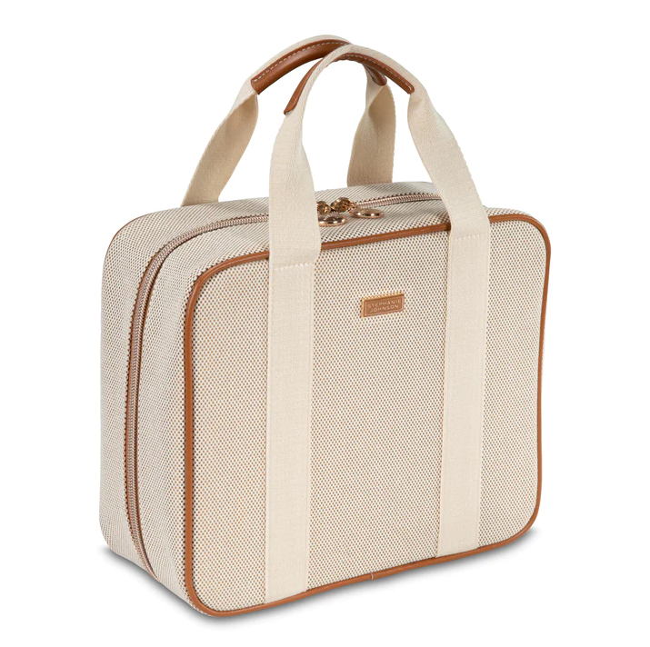 Martha Large Briefcase Tropea Ivory Travel Accessories in  at Wrapsody