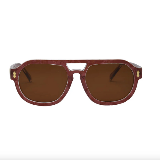 I-Sea Ziggy Sunglasses Sunglasses in Brown Pearl at Wrapsody