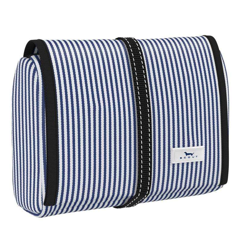 Scout Beauty Burrito Toiletry Bag Travel Accessories in Midnight Train at Wrapsody