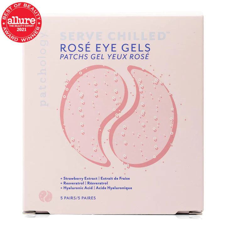 Eye Gels Serve Chilled Rose 5 Pack Bath & Body in  at Wrapsody