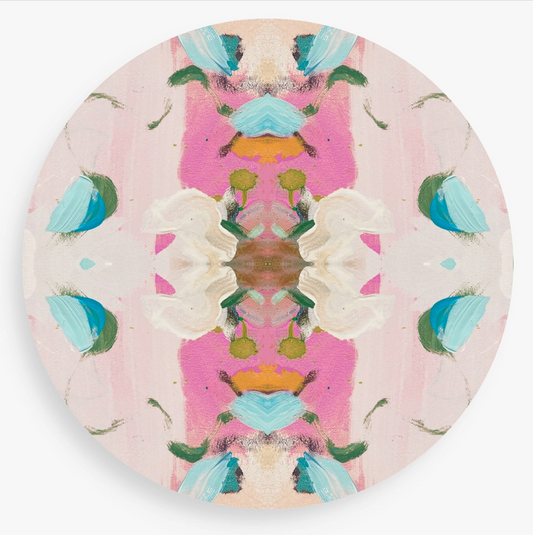 Coasters Monets Garden Pink Home Decor in  at Wrapsody