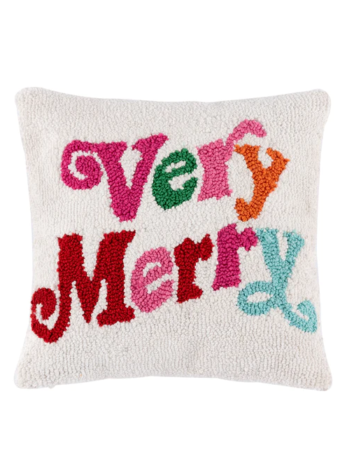 Very Merry Pillow Pillows in  at Wrapsody