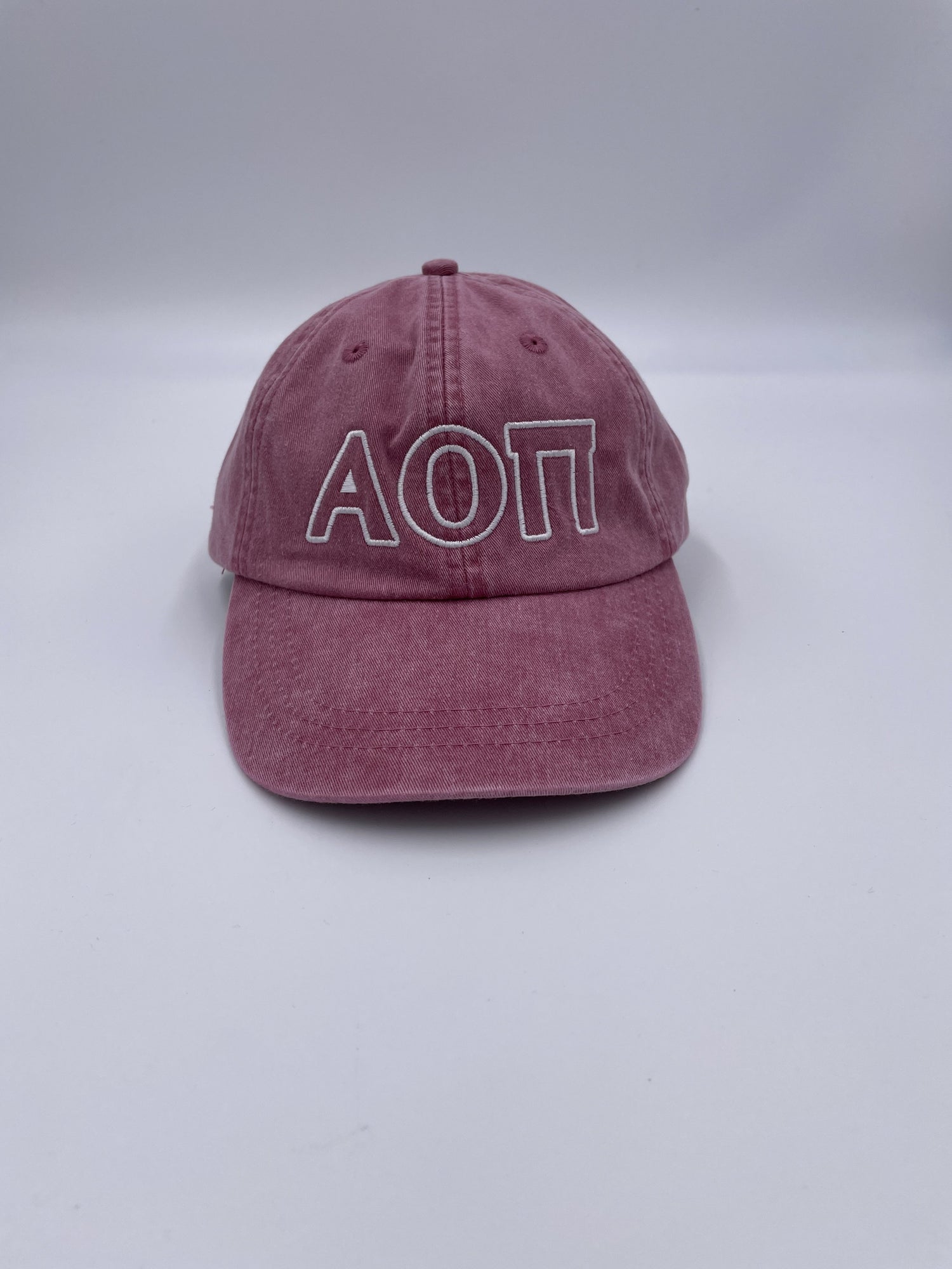 Outline Letter Hat Greek in Alpha Omicron Pi at Wrapsody