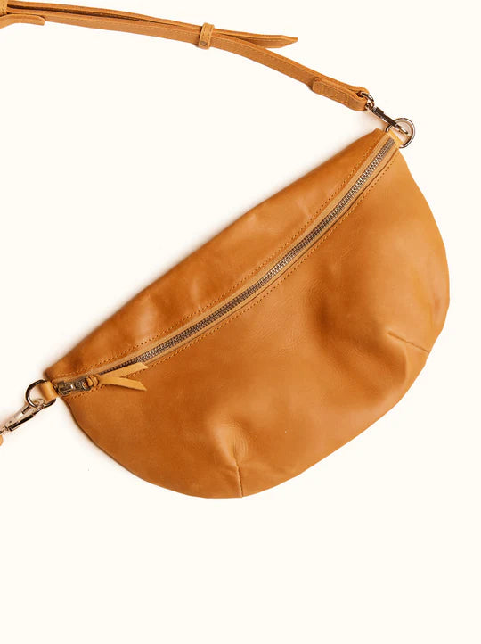 Able Berkley Belt Bag Handbags in Cognac at Wrapsody