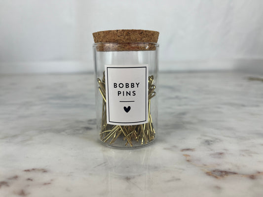 Bobby Pins Jar Hair Accessories in  at Wrapsody
