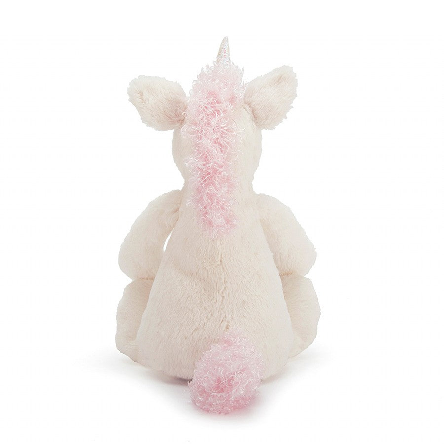 Jellycat Bashful Unicorn Medium Soft Toys in  at Wrapsody