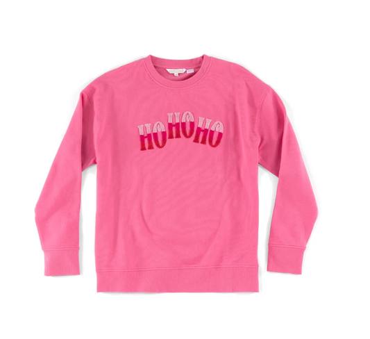 Ho Ho Ho Pink Sweater Sweaters in S at Wrapsody