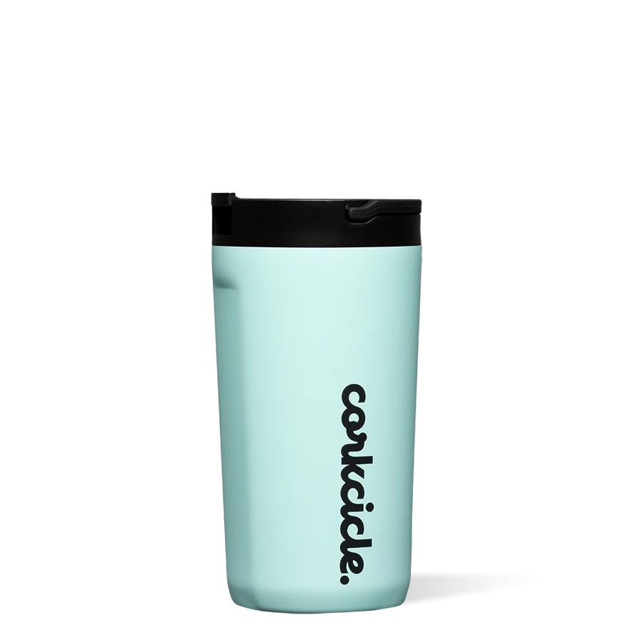 Corkcicle Kids Cup 12oz Drinkware in Sun-Soaked Teal at Wrapsody