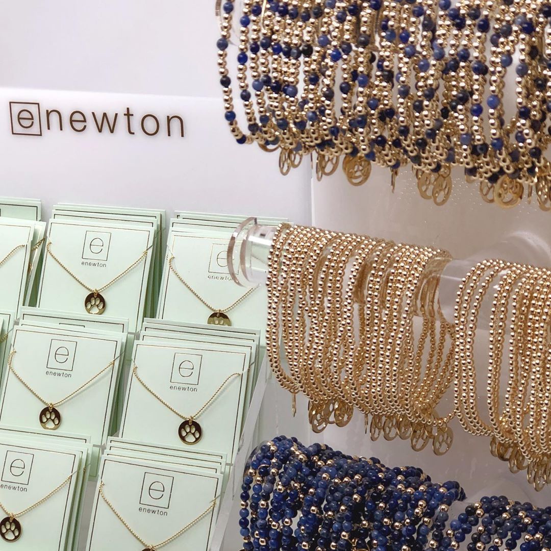 Enewton Design Classic 3mm Gold Bracelet with Paw Charm Bracelets in  at Wrapsody