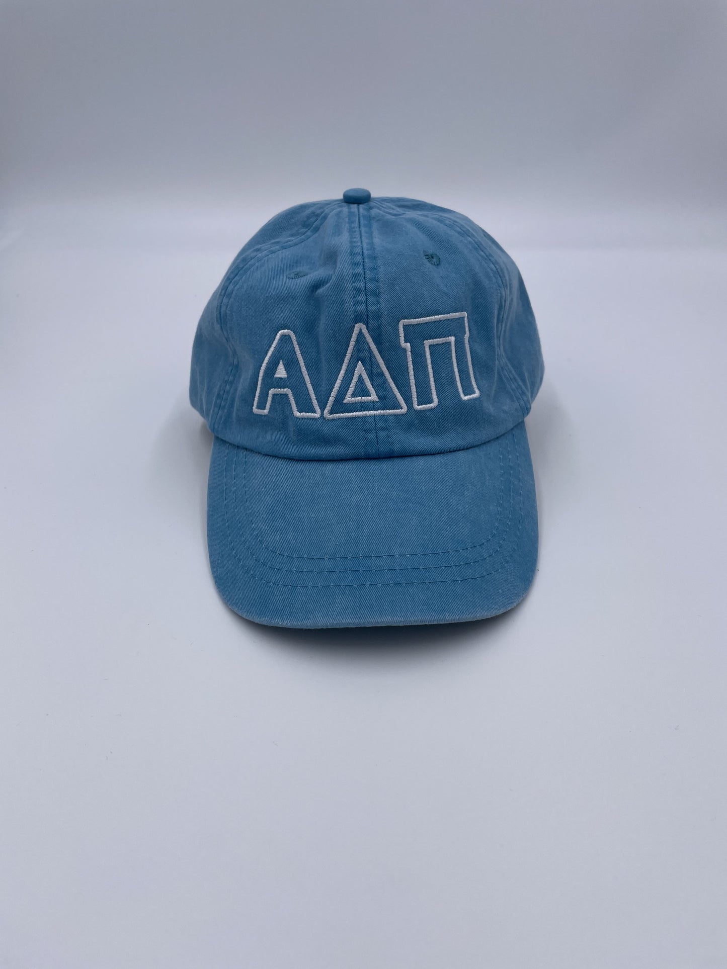 Outline Letter Hat Greek in Alpha Delta Pi at Wrapsody