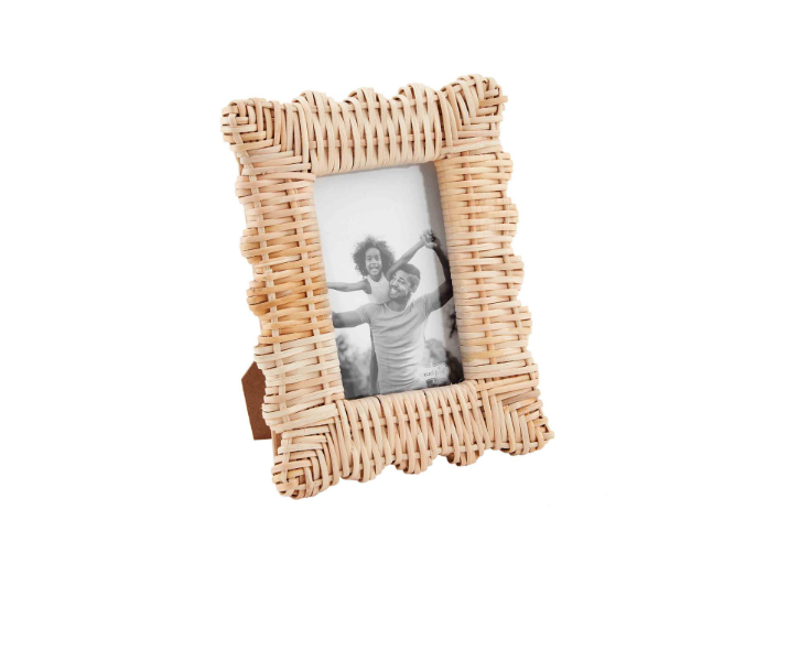 Small 4x6 Woven Frame Picture Frames in  at Wrapsody